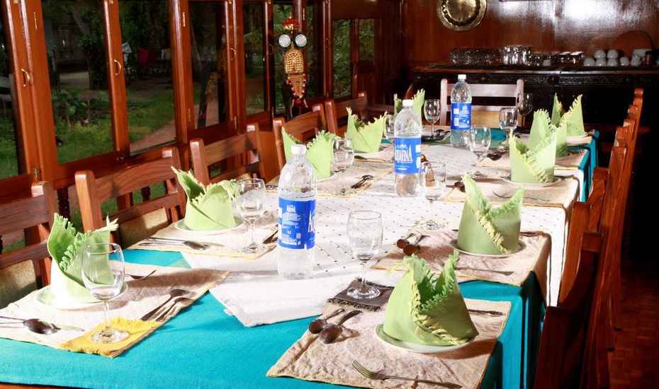 Kerala River Cruise Houseboat Alleppey Restaurant